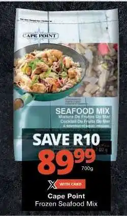 Checkers Cape Point Frozen Seafood Mix offer