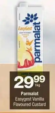 Checkers Parmalat Easygest Vanilla Flavoured Custard offer