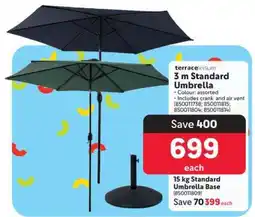 Makro 3 m Standard Umbrella offer