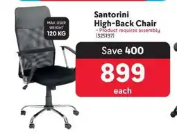Makro Santorini High-Back Chair offer
