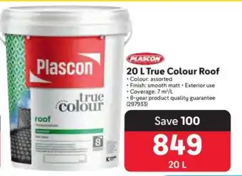 Makro 20 L True Colour Roof offer