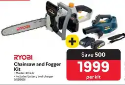 Makro RYOBI Chainsaw and Fogger Kit offer