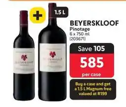 Makro BEYERSKLOOF Pinotage offer
