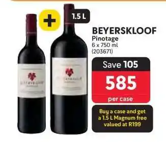 Makro BEYERSKLOOF Pinotage offer