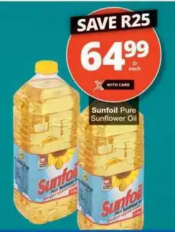 Checkers SUNFOIL Pure Sunflower Oil offer