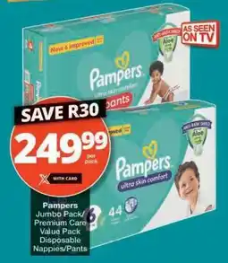 Checkers Pampers Jumbo Pack offer