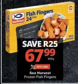 Checkers Sea Harvest Frozen Fish Fingers offer