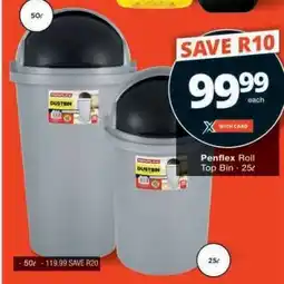 Checkers Penflex Roll Top Bin offer