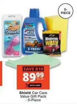 Checkers Shield Car Care Value Gift Pack offer