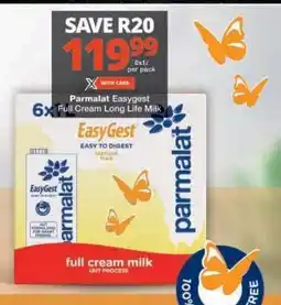 Checkers Parmalat Easygest Full Cream Long Life Milk offer