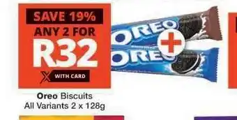 Checkers Oreo biscuits offer