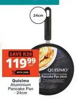 Checkers Quisimo Aluminium Pancake Pan offer