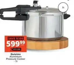 Checkers Quisimo Aluminium Pressure Cooker offer