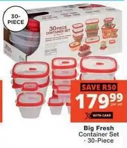 Checkers Big Fresh Container Set offer