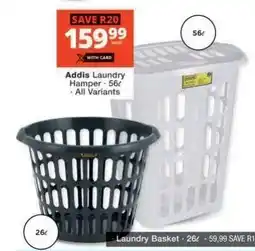 Checkers Addis Laundry Hamper offer