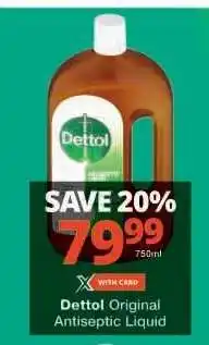Checkers Dettol Original Antiseptic Liquid offer