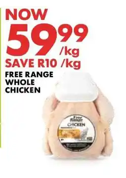 Woolworths Free Range Whole Chicken offer