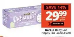 Checkers Garbie Baby Loo Nappy Bin Liners Refill offer
