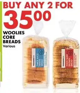 Woolworths Woolies Core Breads offer