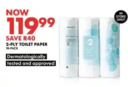 Woolworths 2-Ply Toilet Paper 18-Pack offer