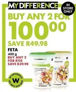 Woolworths Feta offer