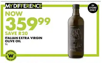 Woolworths Italian Extra Virgin Olive Oil offer