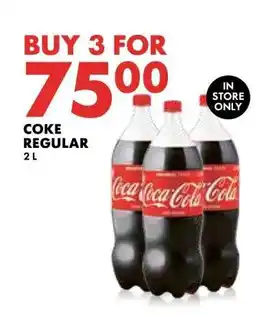 Woolworths Coke Regular offer