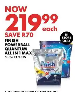 Woolworths Finish Powerball Quantum All in 1 Max offer
