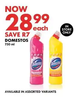 Woolworths Domestos offer