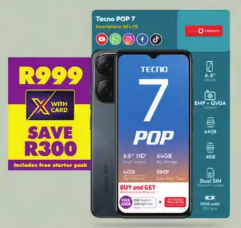 Shoprite Tecno POP 7 offer