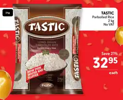 Makro TASTIC Parboiled Rice offer