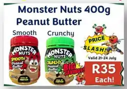 Foodeez Monster Nuts Peanut Butter offer