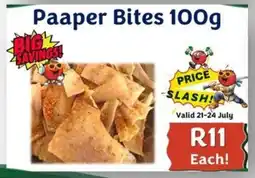 Foodeez Paaper Bites offer