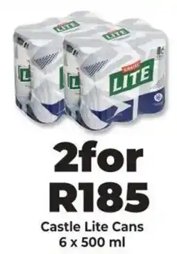 Castle Lite Cans