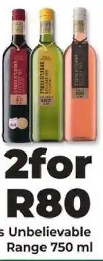 Diamond Discount Liquor Unbelievable Range offer