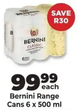 Diamond Discount Liquor Bernini Range Cans offer