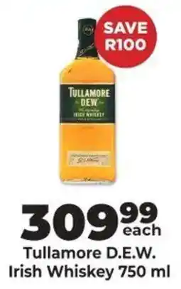 Diamond Discount Liquor Tullamore D.E.W. Irish Whiskey offer