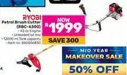 Game Ryobi Petrol Brush Cutter RBC-4300 offer