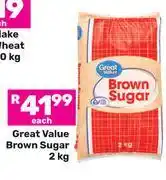 Game Great Value Brown Sugar-2Kg Each offer