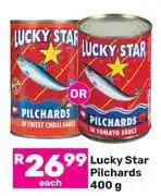 Game Lucky Star Pilchards-400g Each offer