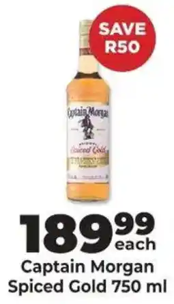 Diamond Discount Liquor Captain Morgan Spiced Gold offer