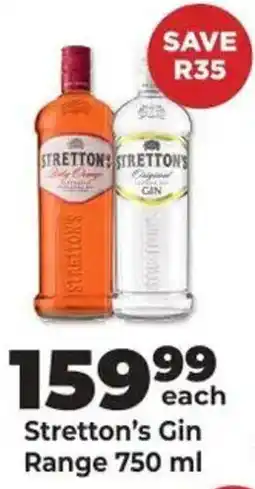 Diamond Discount Liquor Stretton's Gin Range offer