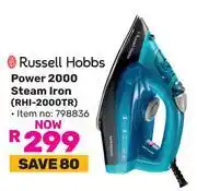 Game Russell Hobbs Power 2000 Steam Iron RHI-2000TR offer