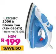 Game Logik 2000W Steam Iron RSH-080471 offer