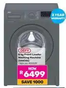 Game Defy 8Kg Front Loader Washing Machine DAW386 offer