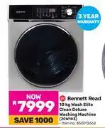 Game Bennett Read 10Kg Wash Elite Clean Deluxe Washing Machine JCW103 offer