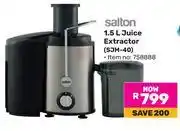 Game Salton 1.5L Juice Extractor SJM-40 offer