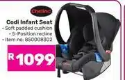 Game Chelino Codi Infant Seat offer