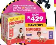 Game Huggies Gold Nappies Giga Bag Or Pants Mega Box Assorted Sizes-Each offer