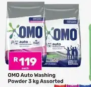 Game Omo Auto Washing Powder Assorted-3Kg Each offer